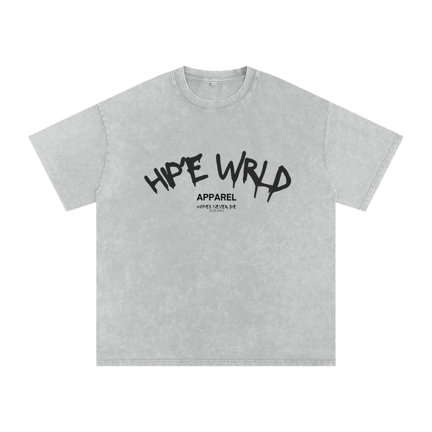 Acid Wash Oversize T-Shirt - 250 GSM