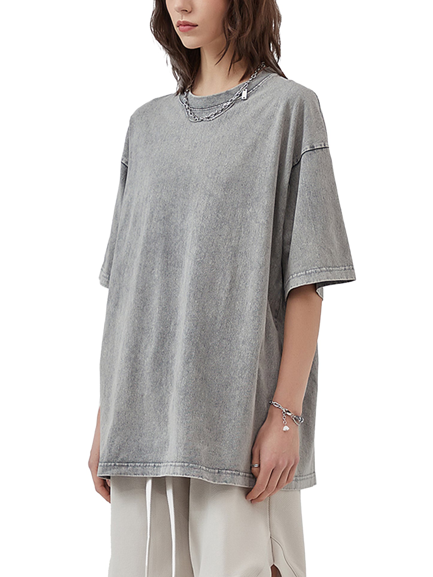 Acid Wash Oversize T-Shirt - 250 GSM