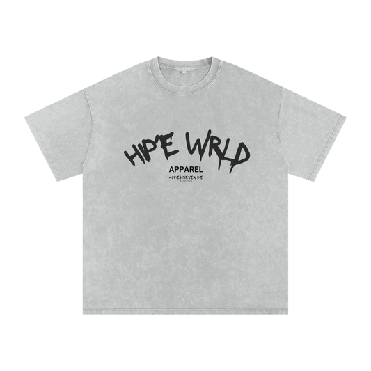 Acid Wash Oversize T-Shirt - 250 GSM